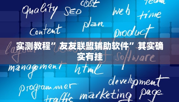 教程辅助“聚友联盟开挂辅助软件”其实确实有挂 