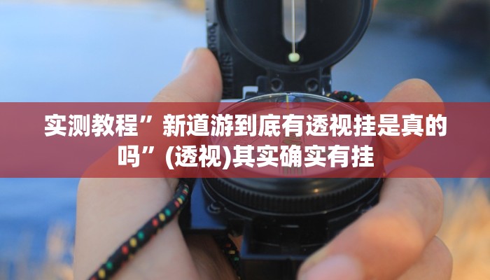 实测教程”新道游到底有透视挂是真的吗”(透视)其实确实有挂 实测教程”新道游到底有透视挂是真的吗”(透视)其实确实有挂