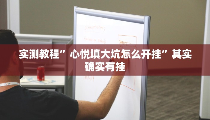 实测教程”心悦填大坑怎么开挂”其实确实有挂
