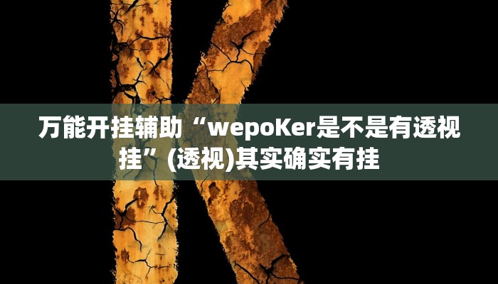教程辅助“微乐广西麻将小程序必赢神器免费安装”其实确实有挂 教程辅助“微乐广西麻将小程序必赢神器免费安装”其实确实有挂