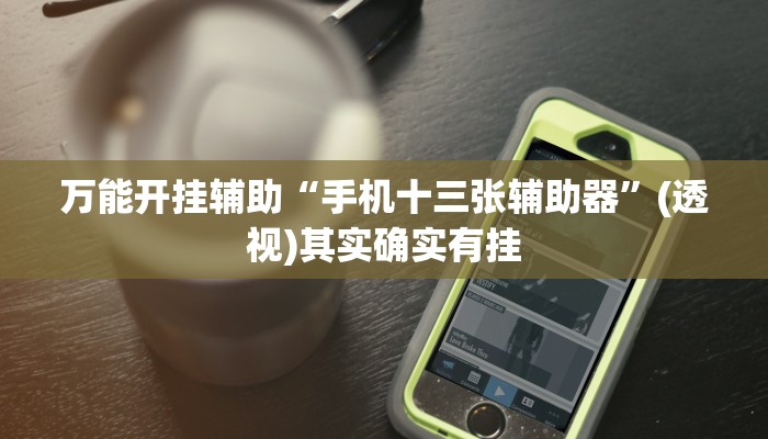 万能开挂辅助“手机十三张辅助器”(透视)其实确实有挂 万能开挂辅助“手机十三张辅助器”(透视)其实确实有挂