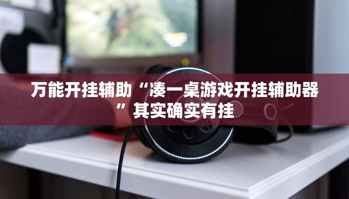 万能开挂辅助“凑一桌游戏开挂辅助器”其实确实有挂
